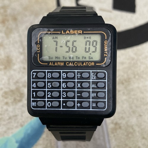 Laser uhr taschenrechner - uhr,