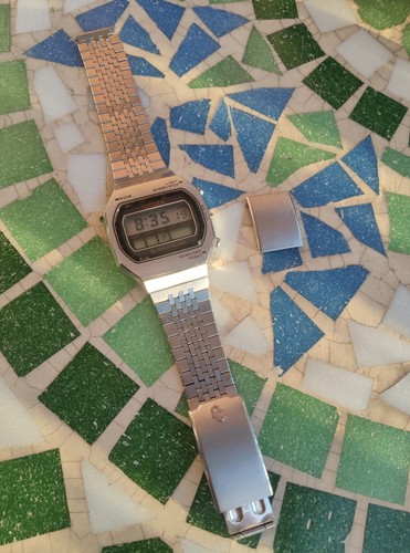 Vintage lcd digitaluhr citizen - lcd,
