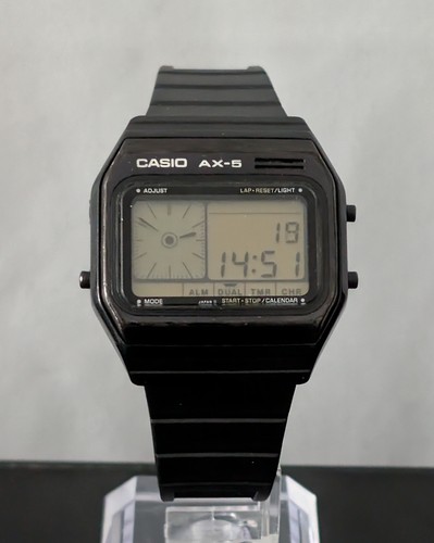 Casio japan black 80 s - casio, 80`s