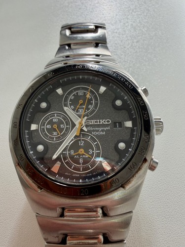 Seiko alarm chronograph - alarm,