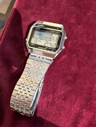 Casio game watch 1981 - casio, gm-20