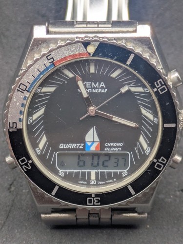 Yema yachtingraf quartz chrono - yachtingraf,