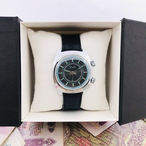 Poljot signal alarm watch - alarm,