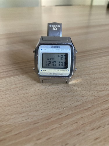 Seiko alarm chronograph - alarm, lcd