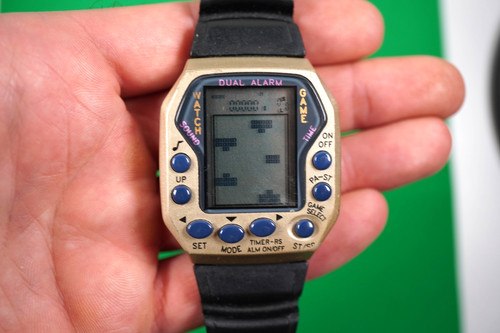 Vintage lcd game watch - vintage,
