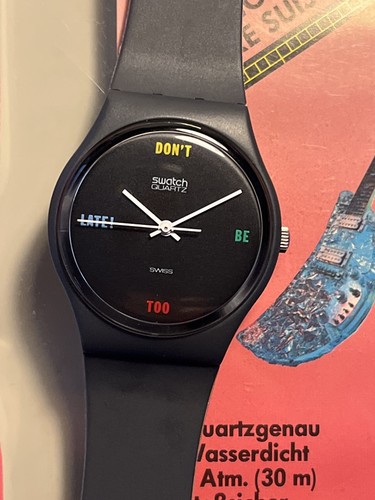 Swatch ga100 dont late - to,