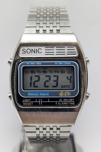 Sonic melody alarm chronograph - sonic,