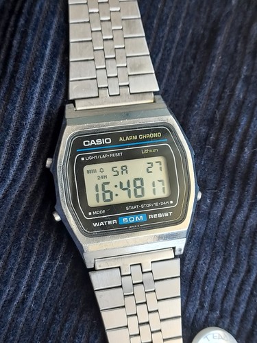 Casio uhr 593 alarm - w-39, [593]