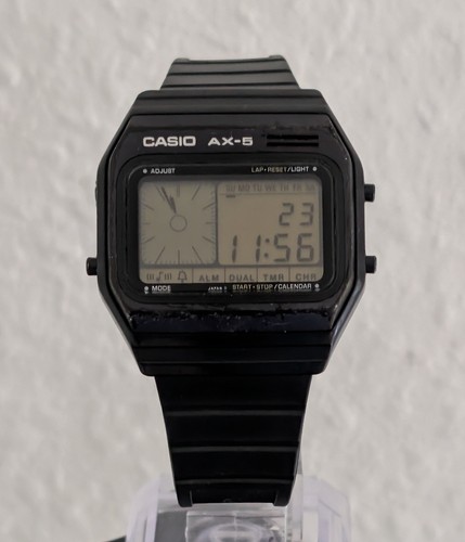 Black casio japan 80 s - japan, 80`s