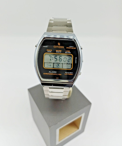 Vintage citizen digital alarm - digital,