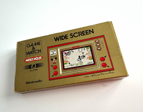 Nintendo game watch wide - game,
